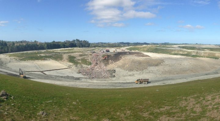 Redvale Landfill, Auckland NZ