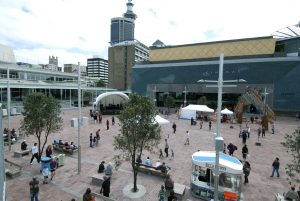 Aotea Sqaure aerial shot