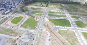 Redvale Landfill Aerial Shot Land Development